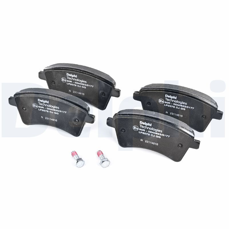 Brake Pad Set, disc brake LP2078