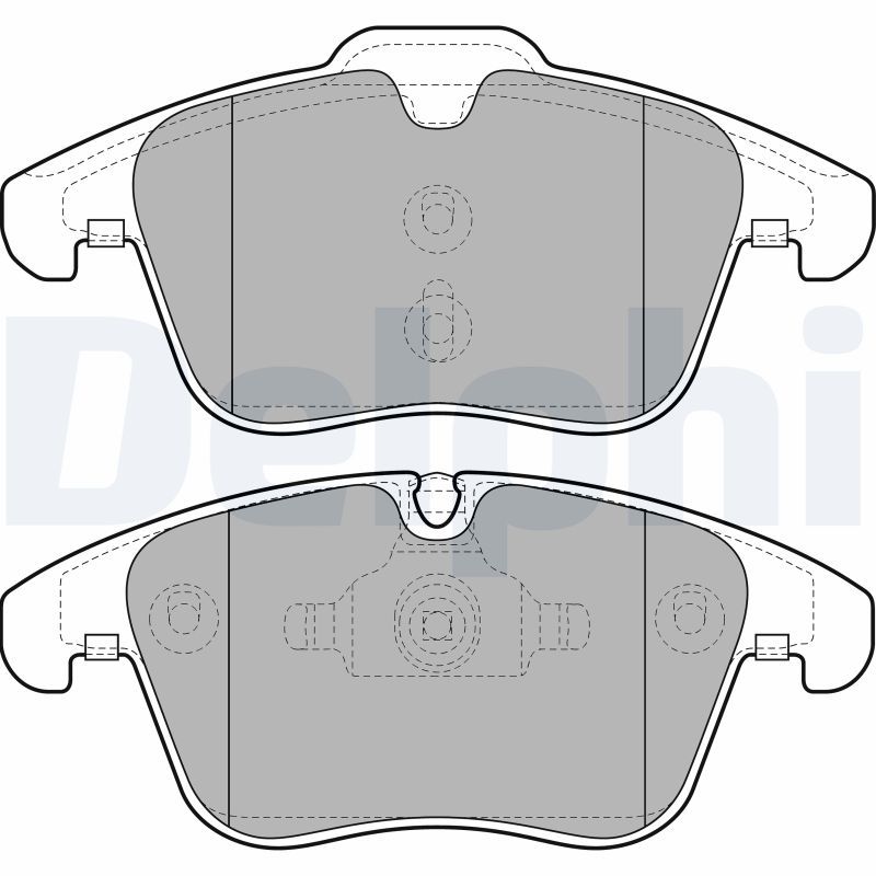 Brake Pad Set, disc brake LP2065