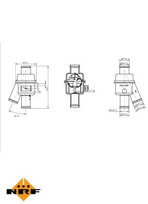 Thermostat, coolant 725018