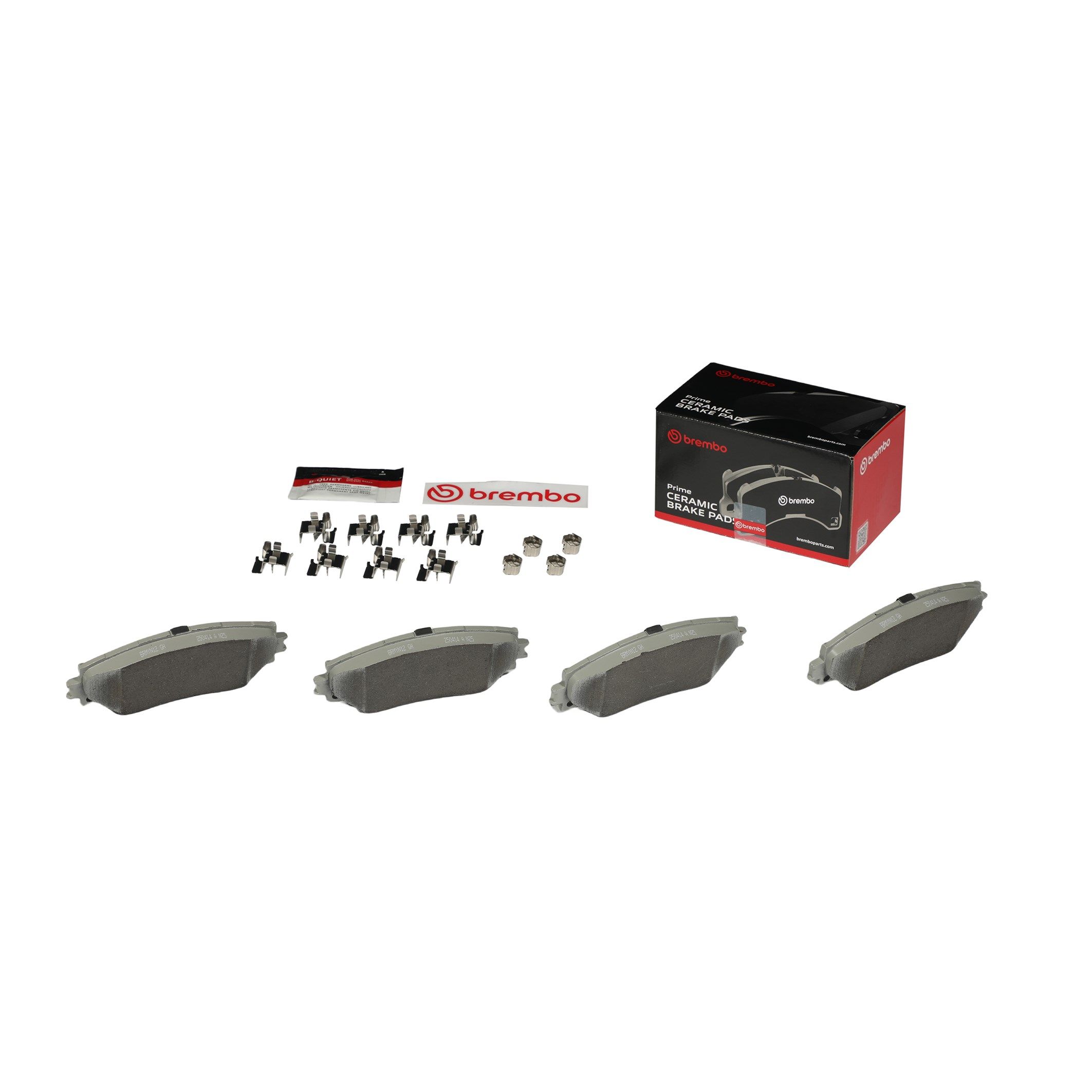 BREMBO DISC PAD -  TOYOTA COROLLA (ZRE_) 1.8 06-18 (FRT) - TecDoc 1