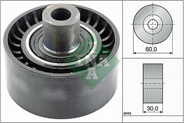 Deflection/Guide Pulley, V-ribbed belt 532 0538 10