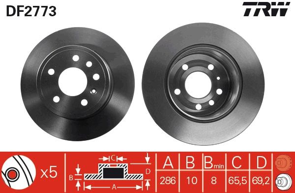 PAIRE DE DISQUES  9900