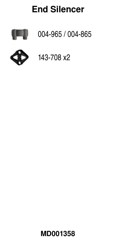 Endschalld&auml;mpfer