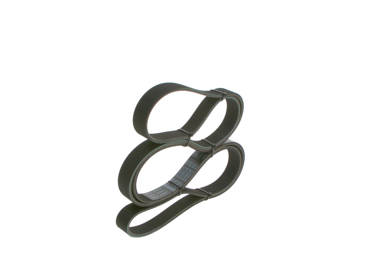 V formos rumbuoti diržai