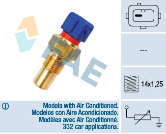 Sensor, coolant temperature 32290