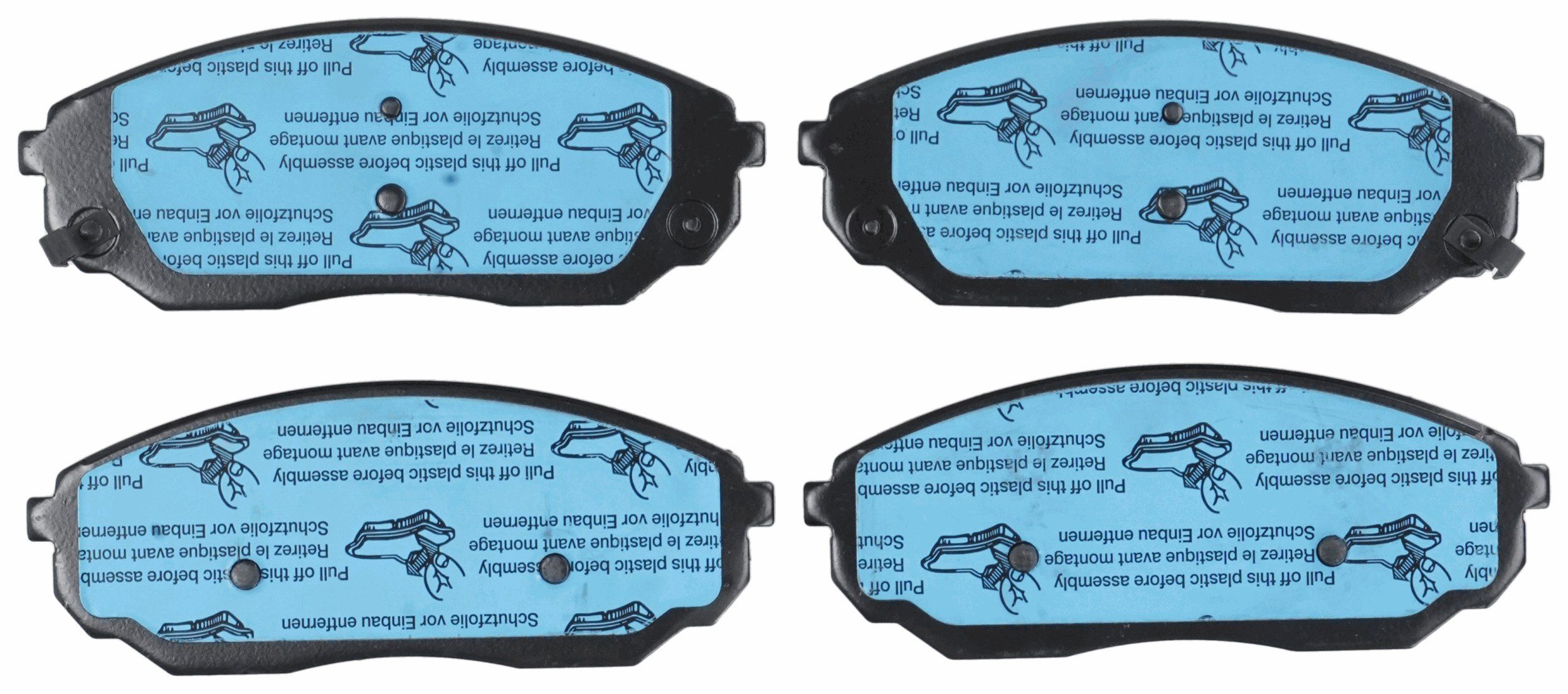 TRW DISC BRAKE PADS - TecDoc 2