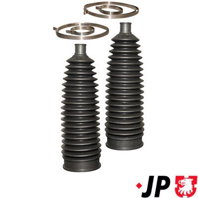 Faltenbalgsatz, Lenkung