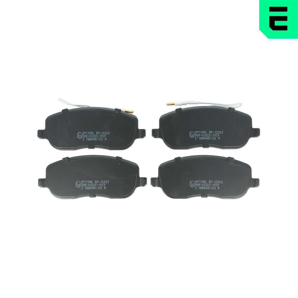 OPTIMAL BP-12262 - Bremsbelagsatz, Scheibenbremse