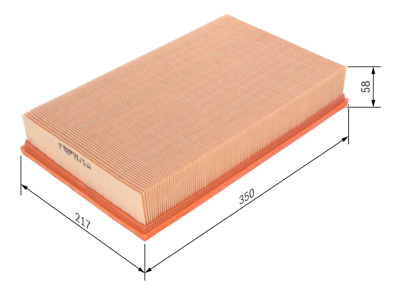 BOSCH 1 457 433 536 - Luftfilter