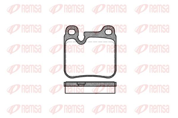 Premium Rear Brake Pad Set Premium Rear Brake Pad Set