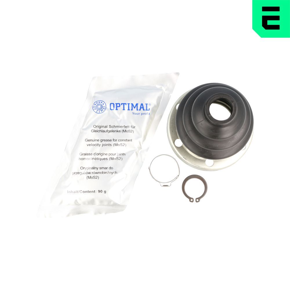 Faltenbalgsatz, Antriebswelle