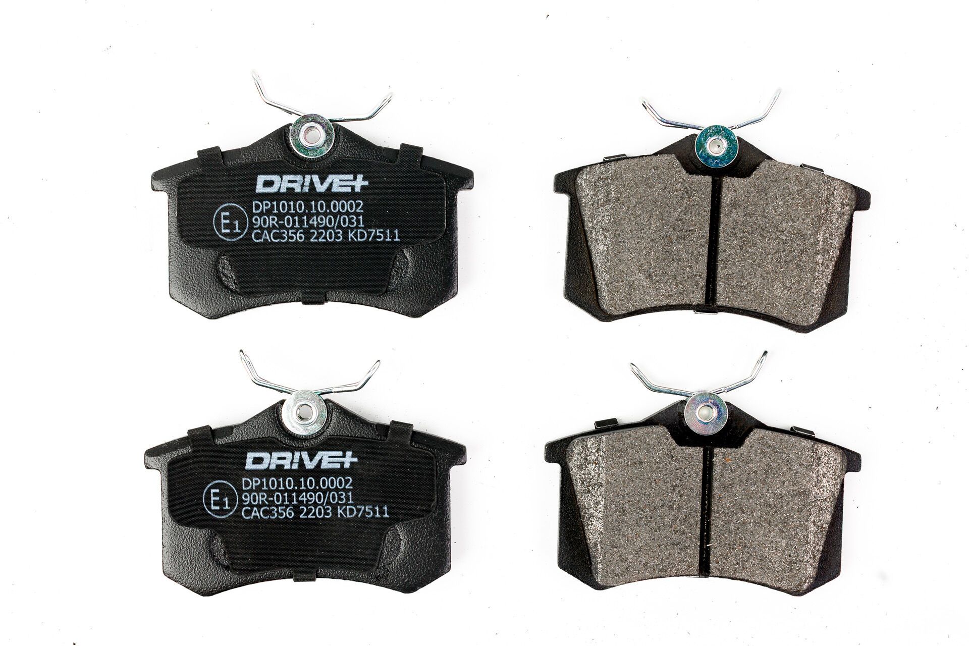 Bremsbelagsatz, Scheibenbremse