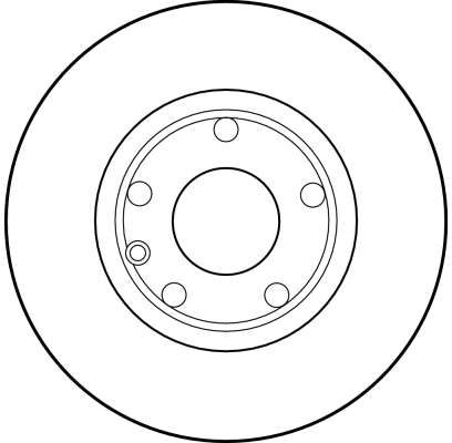 TRW BRAKE DISC - TWIN PACK - TecDoc 2