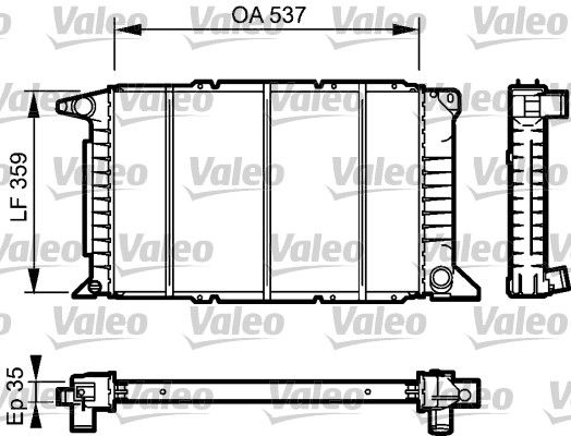 RAD MOT FORD TRANSIT  9900