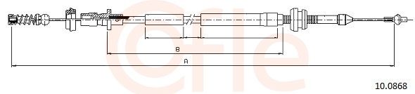 COFLE 10.0868 - Gaszug