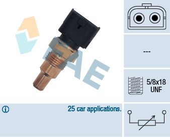 Sensor, K&uuml;hlmitteltemperatur