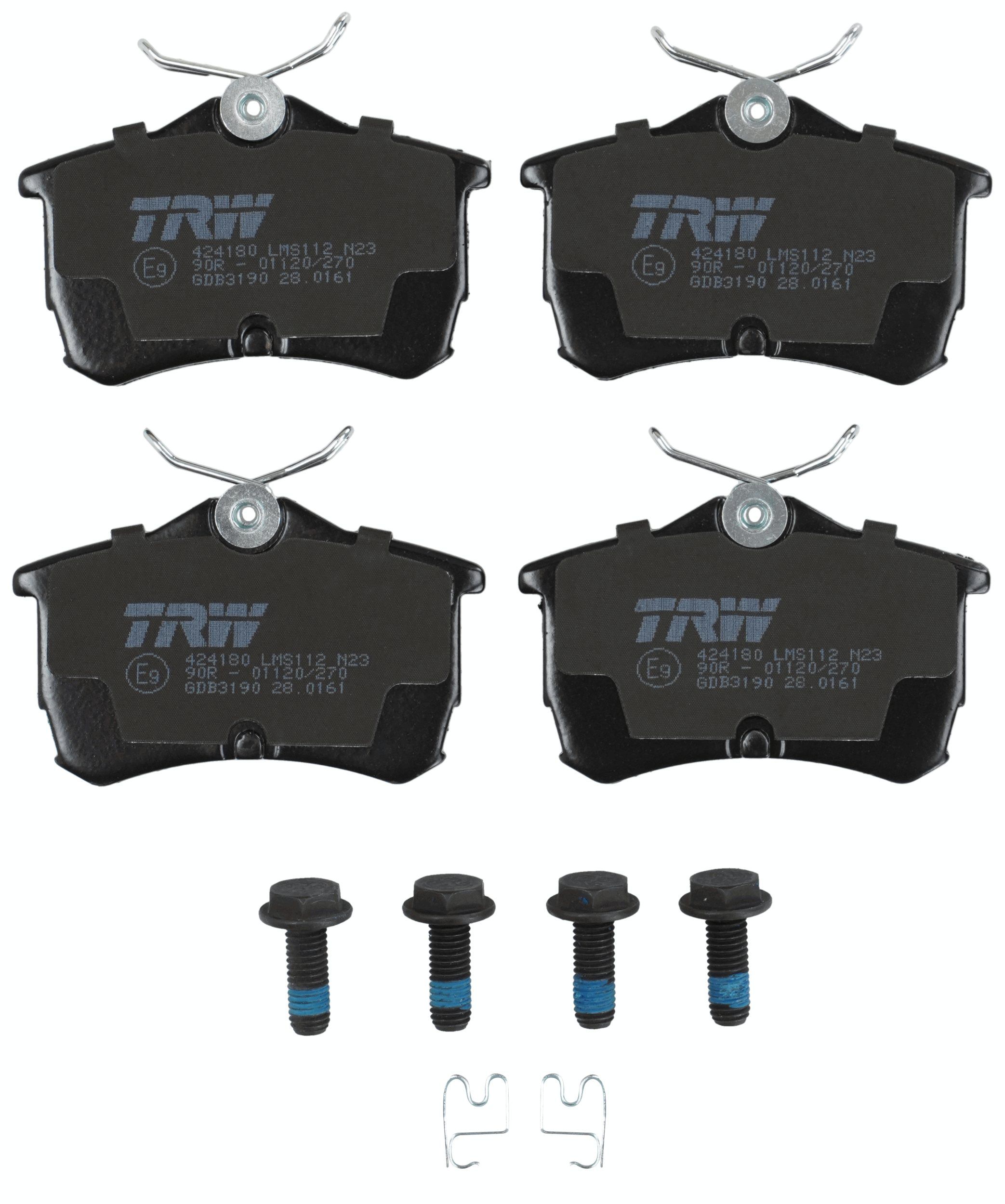 TRW DISC BRAKE PADS - TecDoc 2