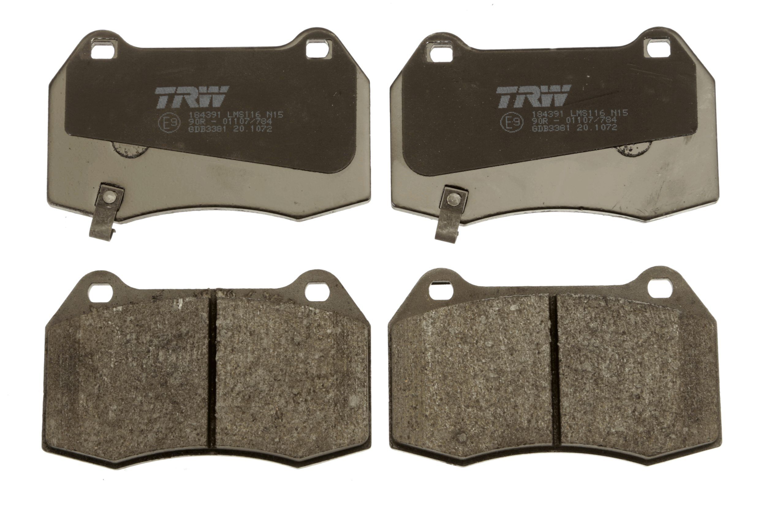 TRW DISC BRAKE PADS - TecDoc 2