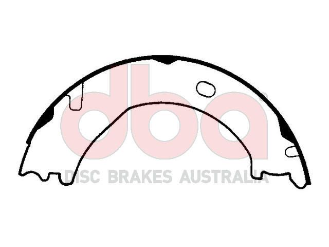 Street Series Brake Shoes [Ford Parking Brake 205mm] - TecDoc Only