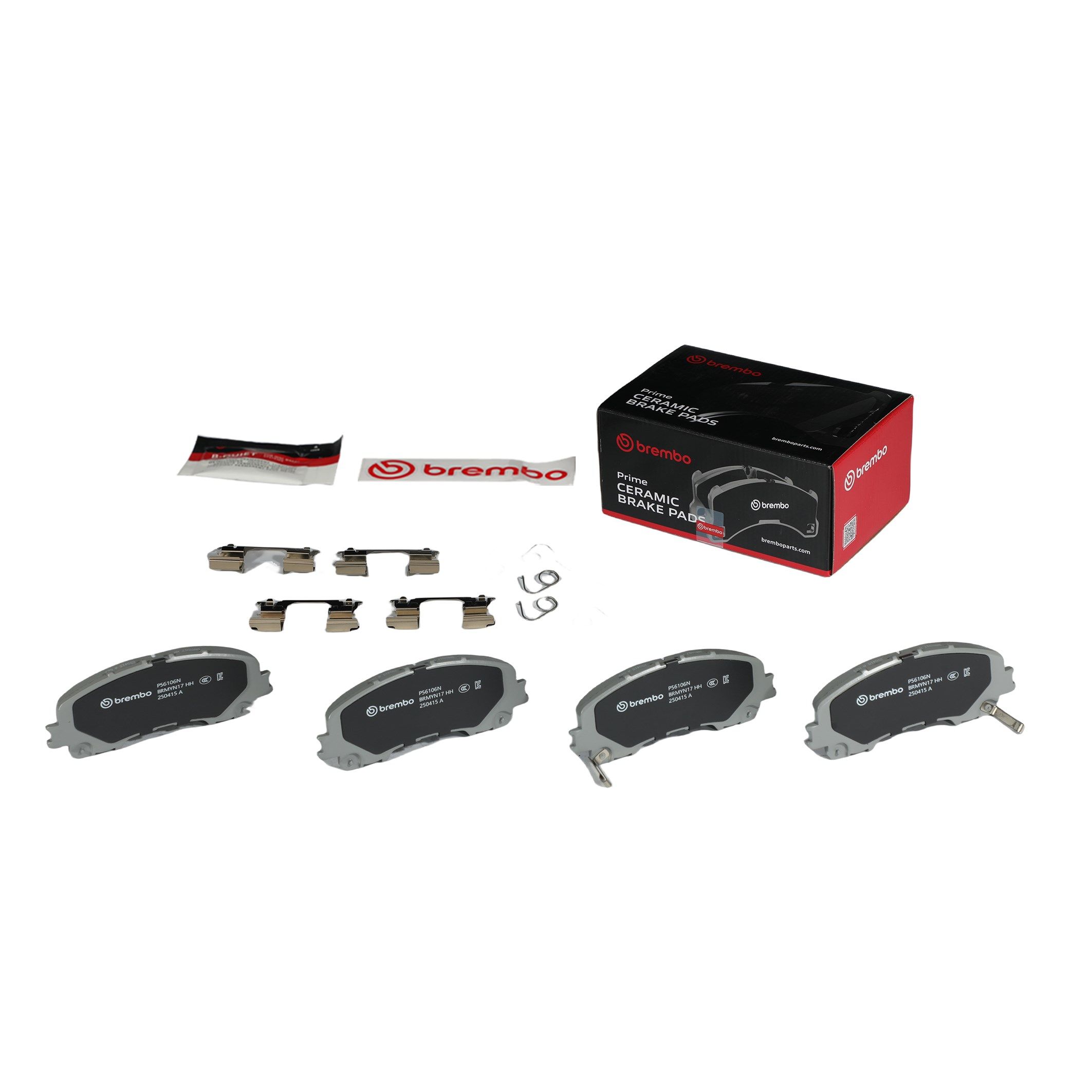 BREMBO DISC PAD -  NISSAN X-TRAIL T32 13- (FRT) - TecDoc 1