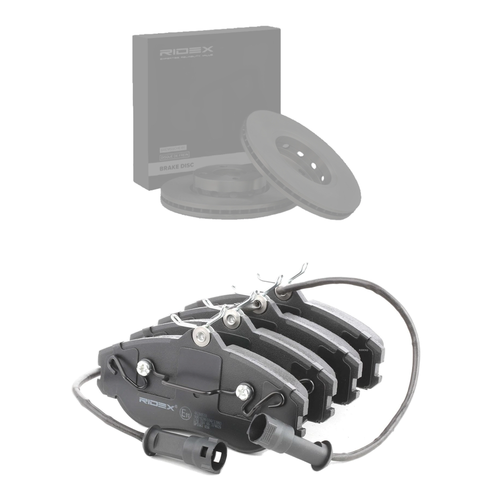 Remmenset, remschijf