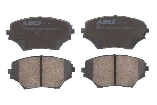 Brake Pad Set, disc brake C12100ABE