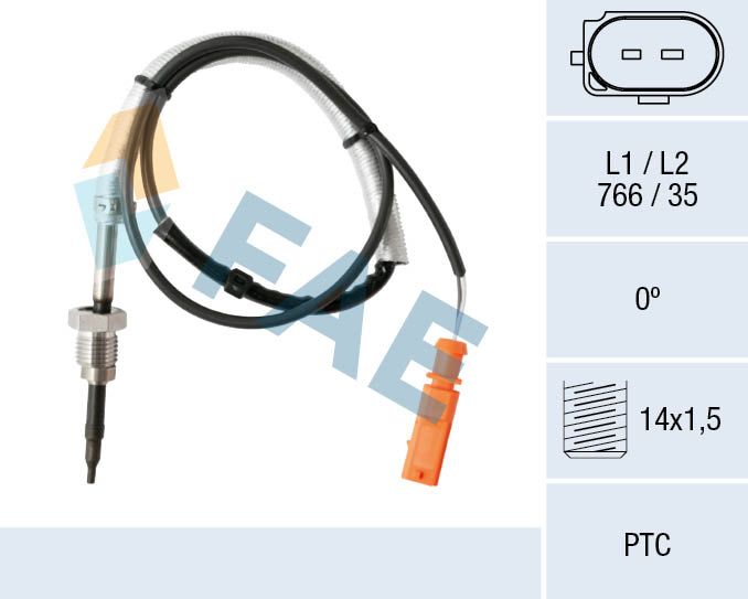 FAE 68005 - Sensor, Abgastemperatur