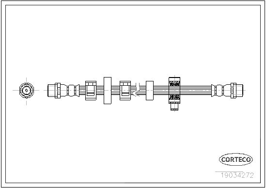 Brake Hose 19034272