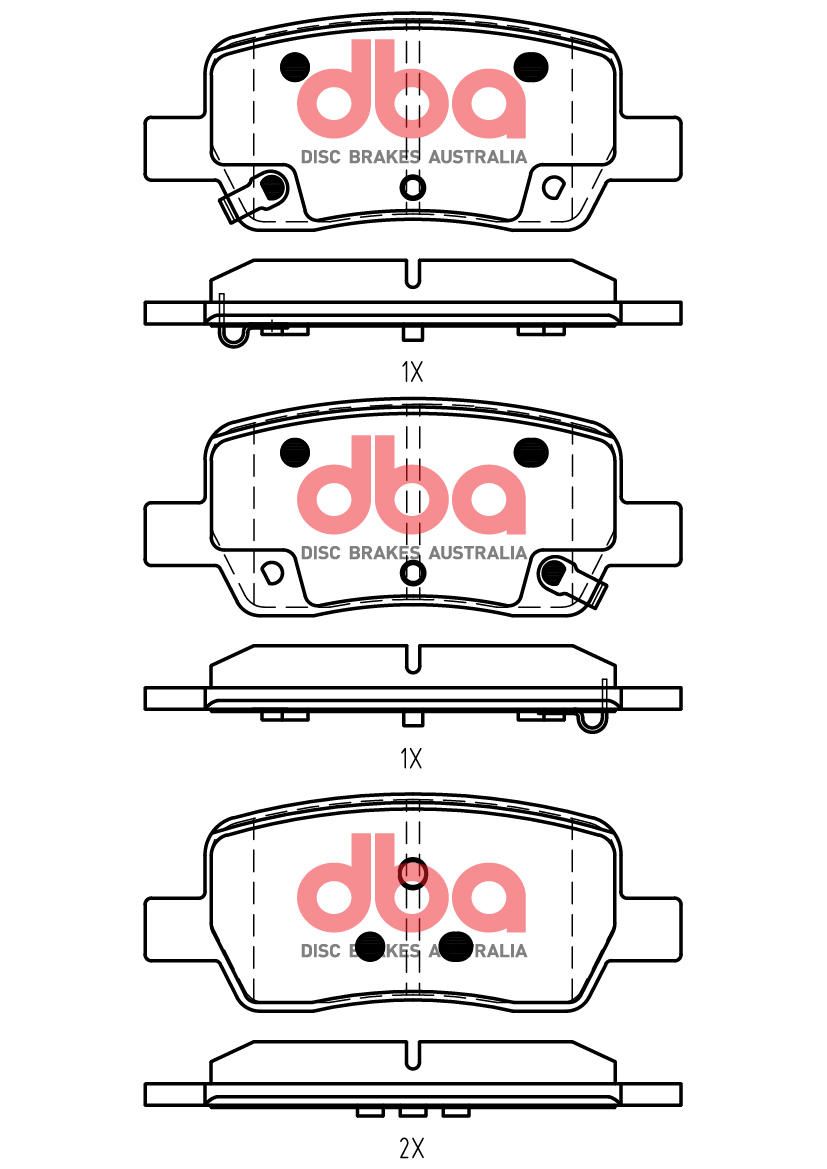 DBA SS STREET SERIES BRAKE PADS [ Hyundai Santa Fe / Kia Carnival / Sorento 2020 -> R ] - TecDoc Only