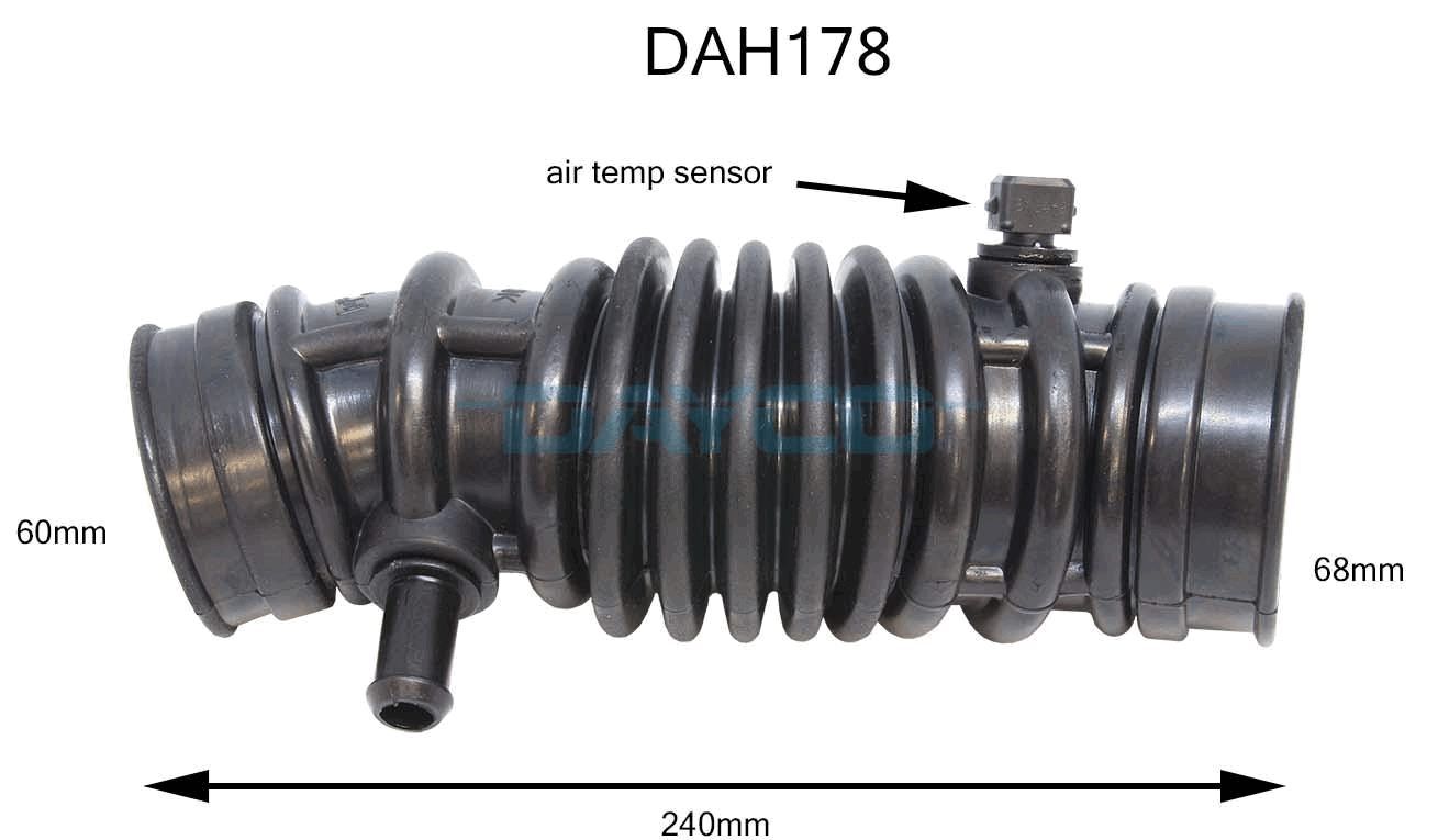 DAYCO AIR INTAKE HOSE DAEWOO - TecDoc Only