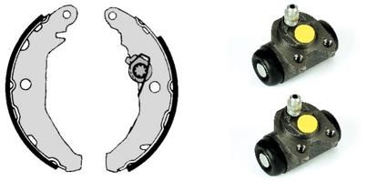 H 24 015 BREMBO ESSENTIAL LINE - Standard Kit fékpofakészlet