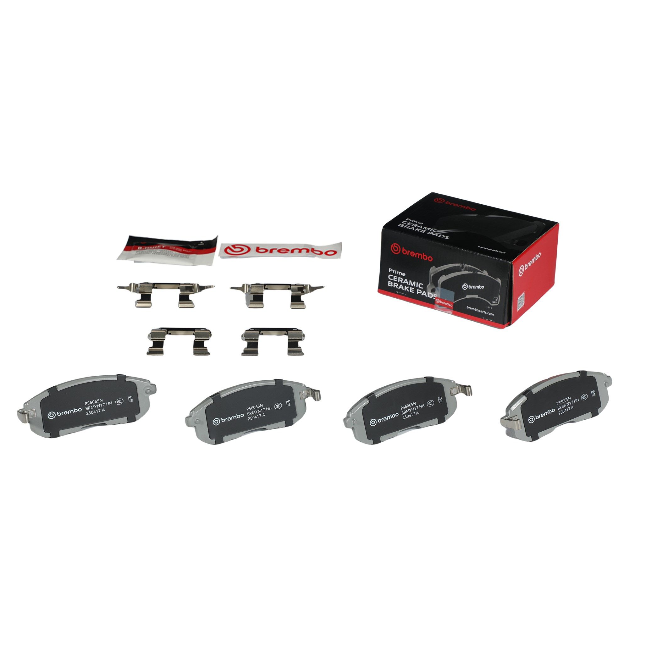BREMBO DISC PAD -  NISSAN SKYLINE 250GT V35 01-06 (FRT) *Holes - TecDoc 1