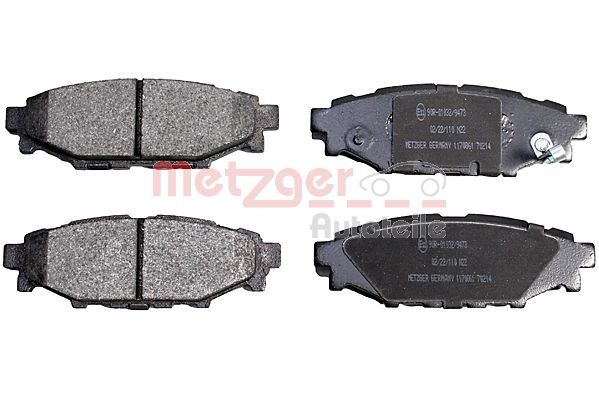 Brake Pad Set, disc brake 1170861