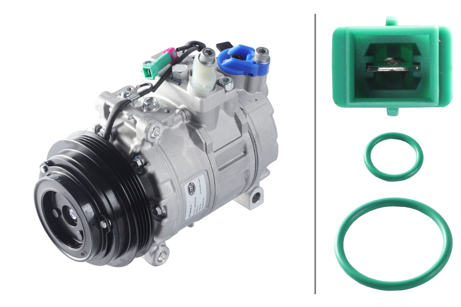 8FK 366 200-141 HELLA >>> Easy2Fit <<< kompresszor, klíma