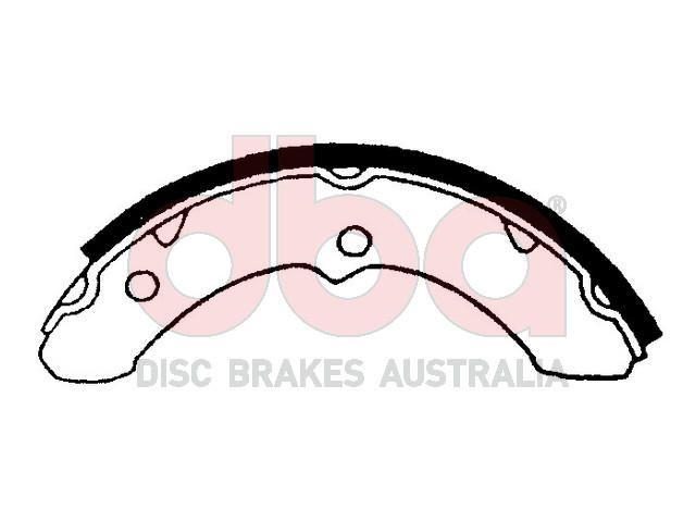 Street Series Brake Shoes [Toyota Landcruiser 1979-90 295mm] - TecDoc Only