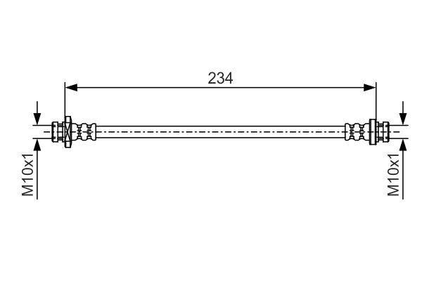 Brake Hose 1 987 481 079