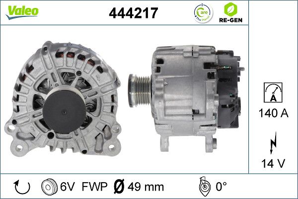 VALEO 444217 - Generator