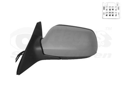 VAN WEZEL 2754807 - Au&szlig;enspiegel * HAGUS *