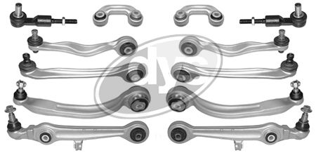 Control/Trailing Arm Kit, wheel suspension 29-05112-M