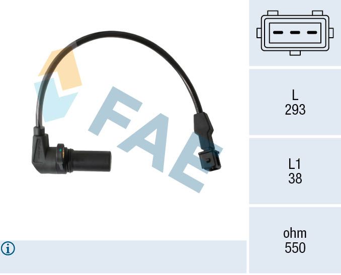 79480 FAE impulzusadó, főtengely