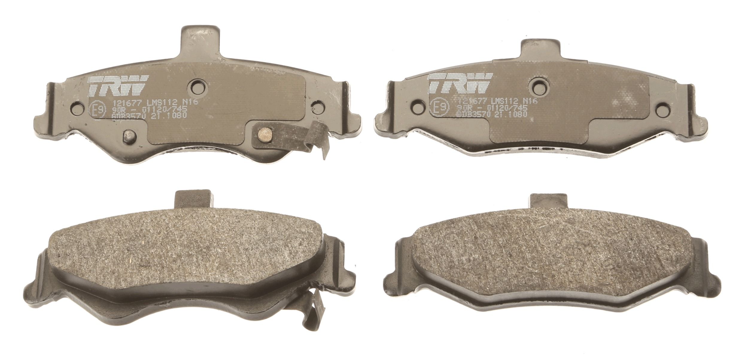 TRW DISC BRAKE PADS - TecDoc 2