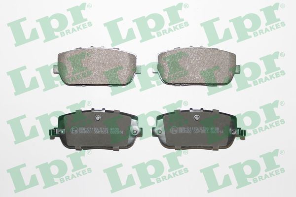 Brake Pad Set, disc brake 05P1554