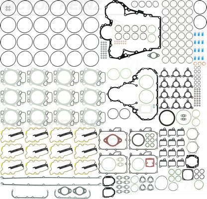 Juego completo de empaques, motor