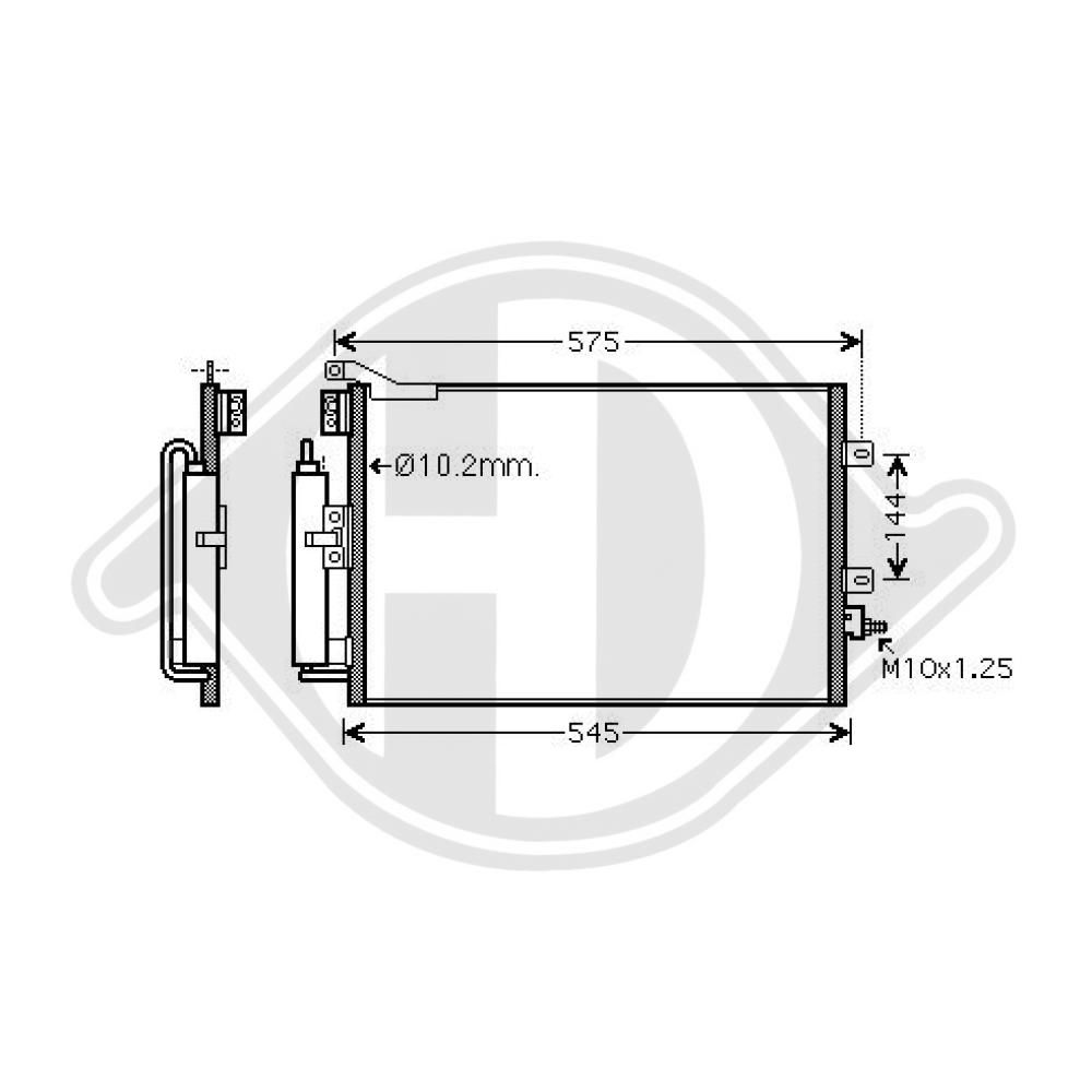 Condensor, airconditioning