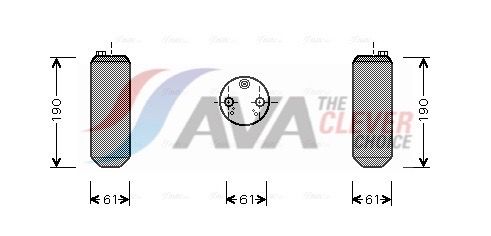 AVA QUALITY COOLING VOD108 - Trockner, Klimaanlage
