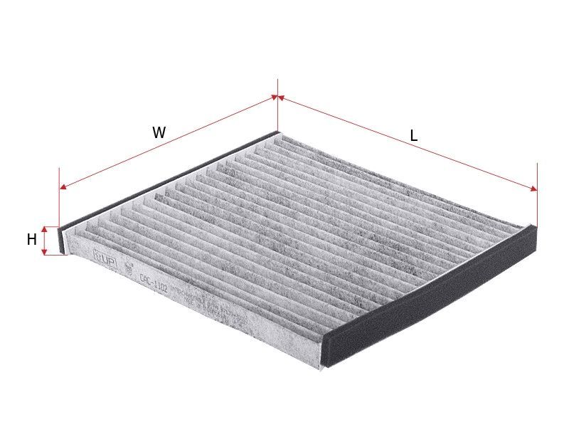 CABIN FILTER FITS RCA137P - TecDoc Only