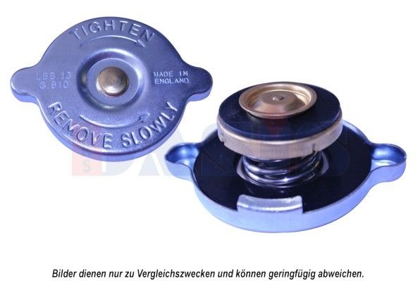 Verschlussdeckel, Kühler