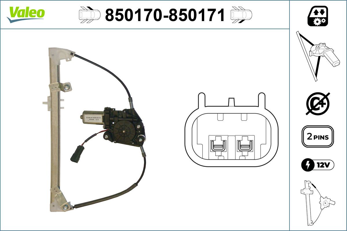 VALEO 850170 - Fensterheber