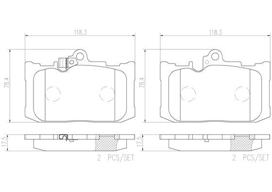 LEXUS GS250 GRL11R 12-On (FRT) - TecDoc 1