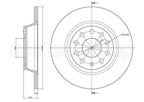 Brake Disc 800-852C